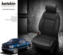 Black Perforated Katzkin Seat Covers