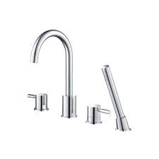 Roman Tub Faucet With Hand Shower