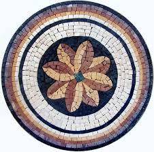 Mandala Flower Icon Mosaic Geometric