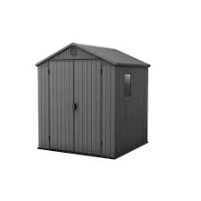 Keter Darwin 6 X 6 Foot Spacious Heavy Duty Outdoor Storage Shed For O