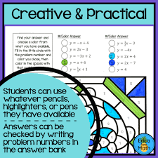 Linear Equation Given Two Points Color