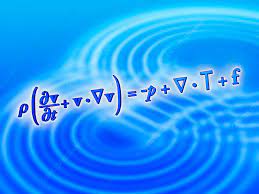 Navier Stokes Equation Stock Image
