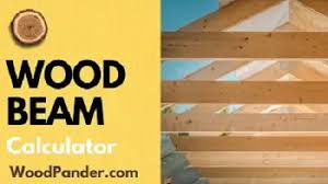 how to use a wood beam calculator for