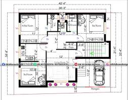 3 Bedroom House Plan With Car Parking