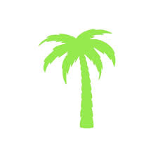 20 Pack Paper Palm Tree Shape Beach