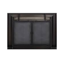 Large Cabinet Style Fireplace Doors