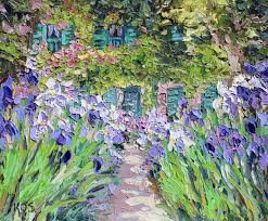 Giverny Painting By Kristen Olson Stone