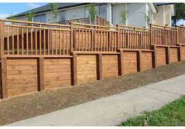 Retaining Wall Fence On Top Retaining