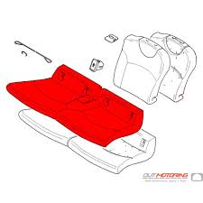 Mini Cooper Replacement Rear Seat Cover