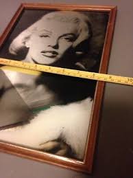Vintage Marilyn Monroe Wall Mirror 70s