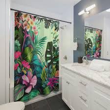 Tropical Paradise Shower Curtain