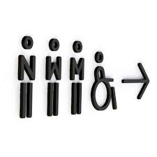 Gender Wc Pictogram Icon Signs