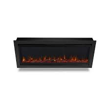 Real Flame 49 In Wall Mounted Recessed Electric Fireplace Insert