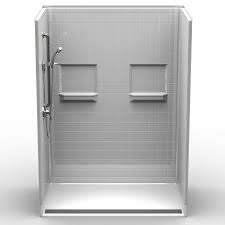 Barrier Free Trench Drain Shower