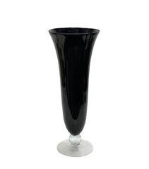 Glass Artistic Vase With Crystal Base