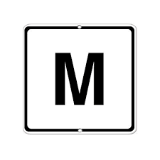 Aluminum Square Metal Sign Multiple