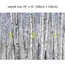 Wall Mural White Birch Trees L And