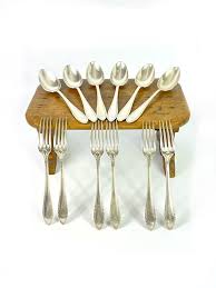 French Vintage Silver Plate X 6 Forks