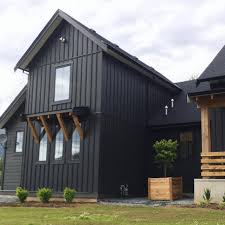13 Black Board And Batten Exterior Home