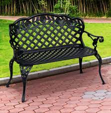 2 Seater Bench Cast Aluminium