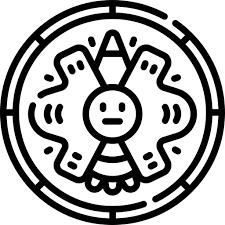 Aztec Calendar Special Lineal Icon