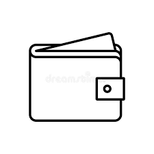 Wallet Icons Vector Purse With Money