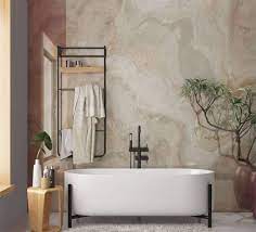 Marble Stone Acrylic Shower Wall Panel