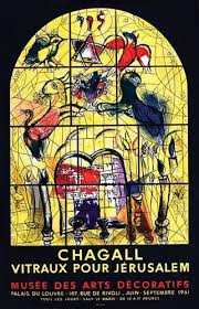 Vintage Chagall Windows Exhibition