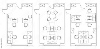 Stockvector Standard Furniture Symbols