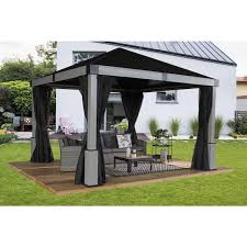 Rustproof Aluminum Framed Gazebo