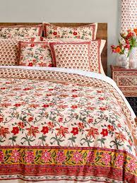 Country Cotton Duvet Cover Tropical
