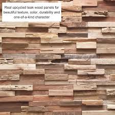 Wall Supply 0 79 In X 7 09 In X 19 49 In Ultrawood Teak Colorado Jointless Common Plank 10 Pack Brown