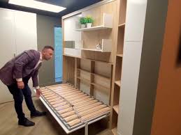 Twin Murphy Wall Bed System Parete