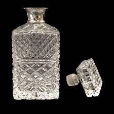 Whiskey Decanter In Cut Crystal And