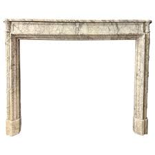 Louis Xvi Calacatta Marble Fireplace