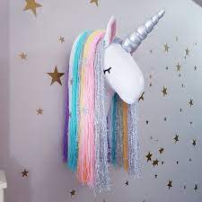 Buy Unicorn Head Wall Mounted Girl S