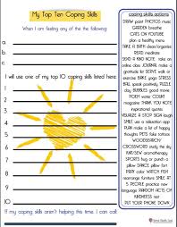 Therapy Printable Counseling Worksheet