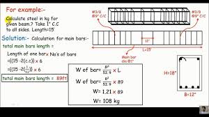 how to do steel calculation for simple