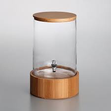 3 Gallon Slim Glass Beverage Dispenser