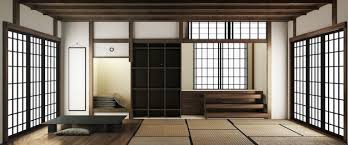 Tatami Mats And Paper Sliding Doors