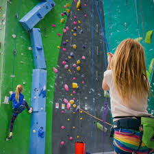Kids Love Climbing The Spot Climbing Gym