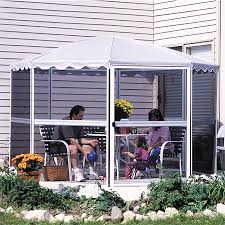 Casita Round Screenhouse Gray And