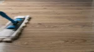 Scrubbing Flooring Stock Footage