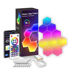 Hexagon Lights Rgb Led Wall Lights With