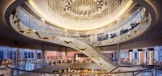 P O Cruises Unveils Grand Atrium Design
