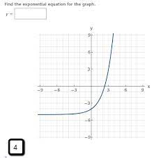 Solved Find The Exponential Equation