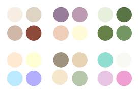 Abstract Color Palette Color Swatches