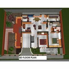 3d Plans Section Designing Service At