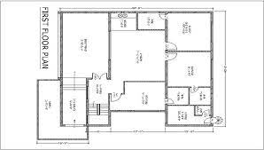 60x75 4500 Sq Ft 2 Story House Plan