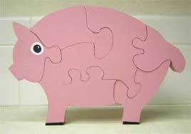 Free Puzzle Patterns Pig Puzzle